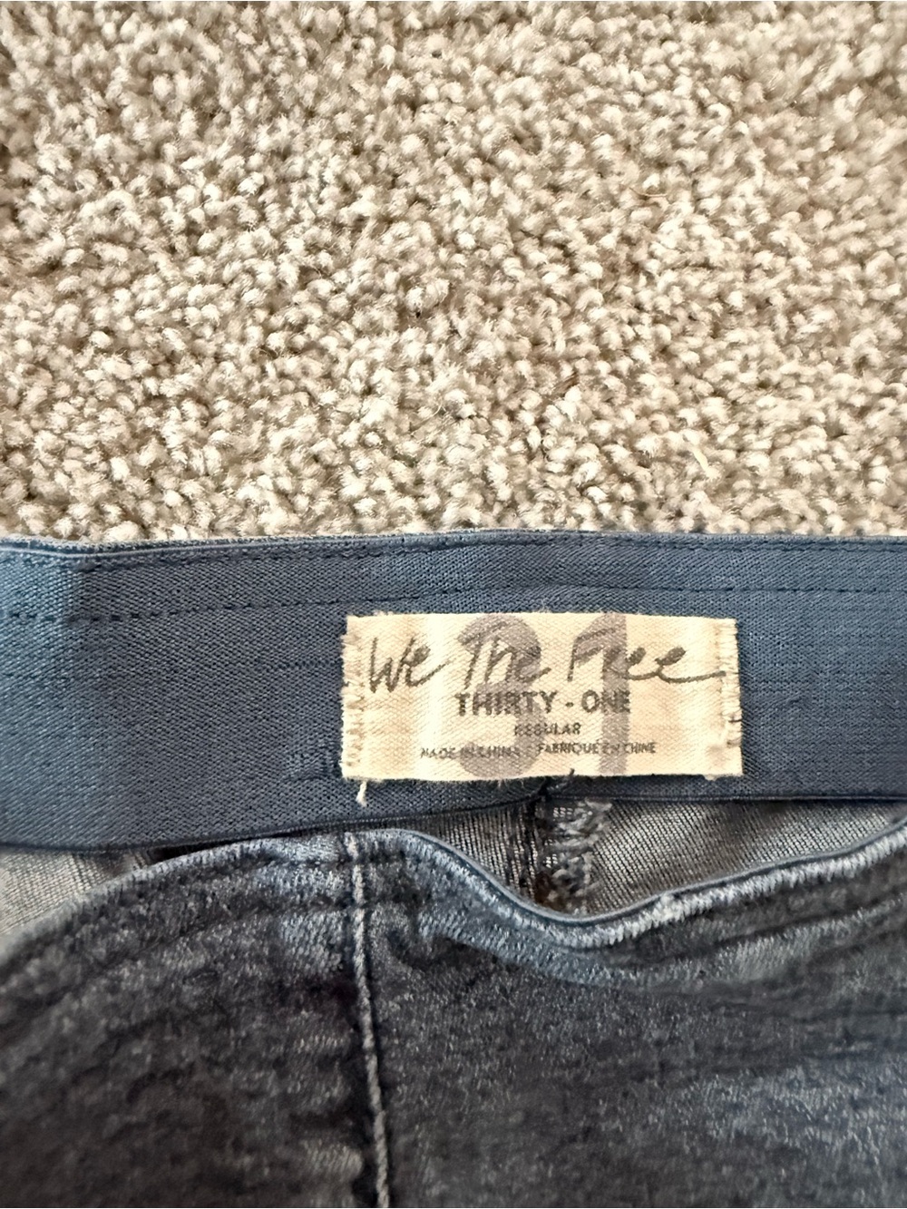 We The Free Women’s Slim Jeans in Washed Blue-Gray